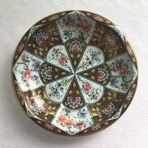 vintage 1970’s floral serving bowl